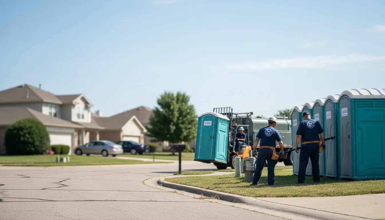 Porta Potty Rental in Sherman, MS near me